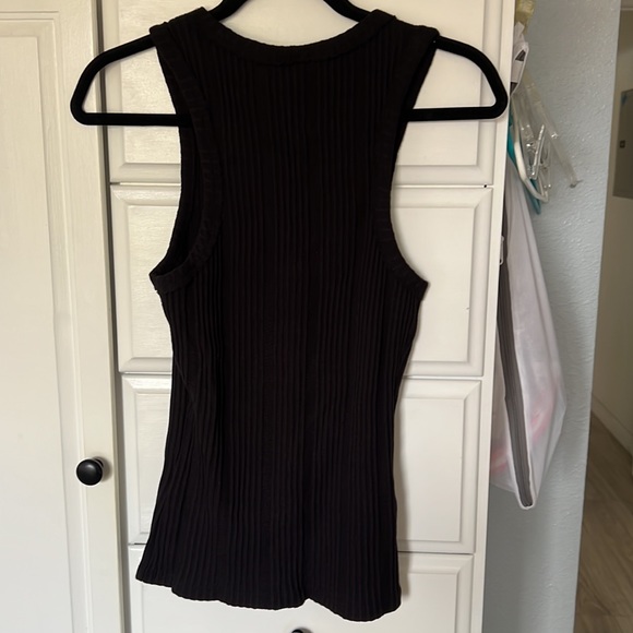 NWT Anthropologie ribbed racerback tank - Picture 3 of 5